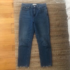 Madewell High Rise Slim Boyfriend Jean